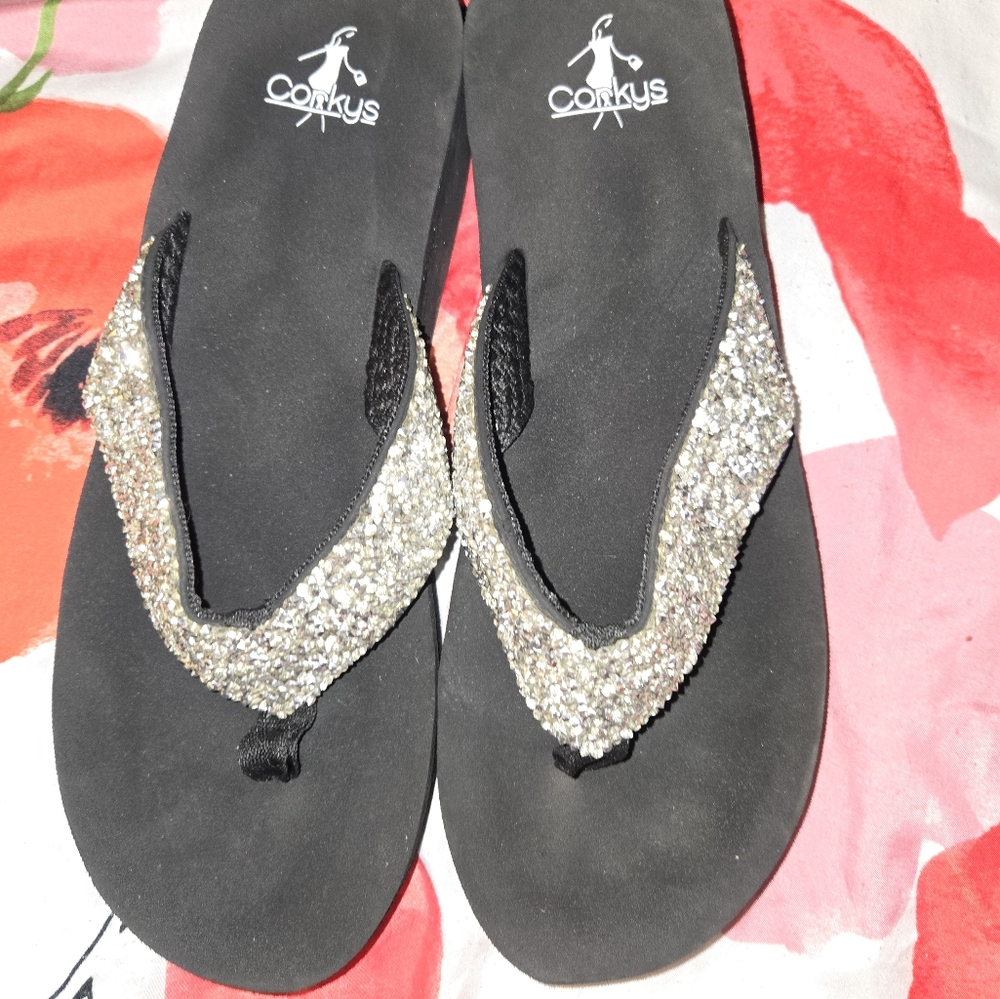 Corkys wedge sandals